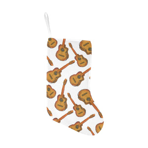 Paint Guitar Pattern Christmas Stocking