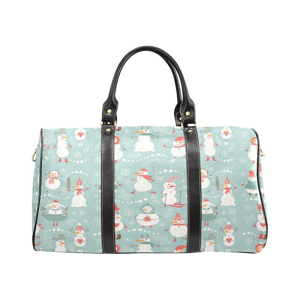 Cute snowman pattern Travel Bag