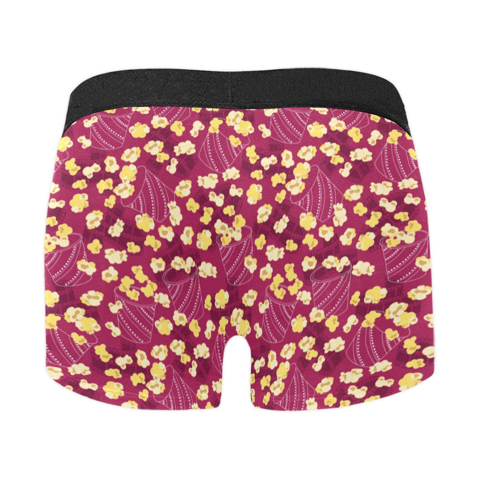 Popcorn Pattern Print Design 02 Men's All Over Print Boxer Briefs Men's Underwear