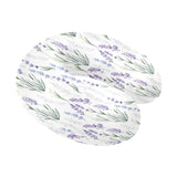 Hand painting Watercolor Lavender U-Shaped Travel Neck Pillow