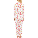 Giraffe Pattern Print Design 03 Women's All Over Print Pajama Set