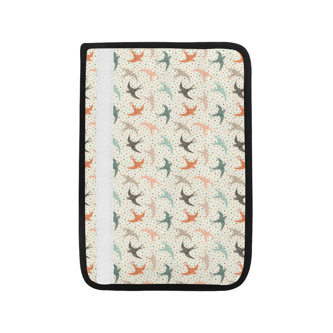 Swallow Pattern Print Design 02 Car Seat Belt Cover