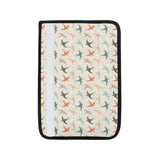 Swallow Pattern Print Design 02 Car Seat Belt Cover