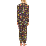 Snail Pattern Print Design 02 Women's All Over Print Pajama Set