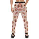 papaya leaves pattern Unisex Casual Sweatpants