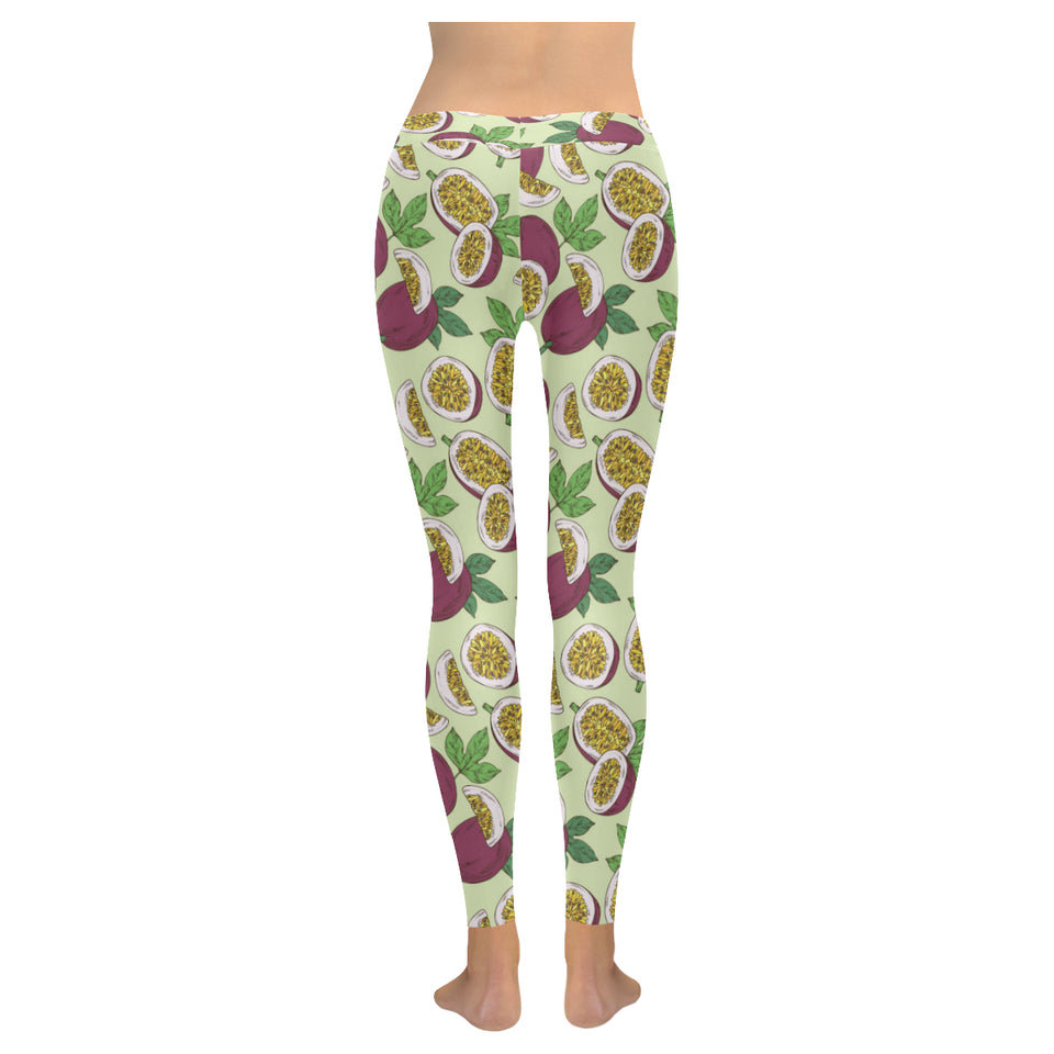Paassion fruit pattern Women's Legging Fulfilled In US