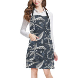 Piano Pattern Print Design 02 All Over Print Adjustable Apron