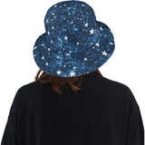 Night sky star pattern Unisex Bucket Hat