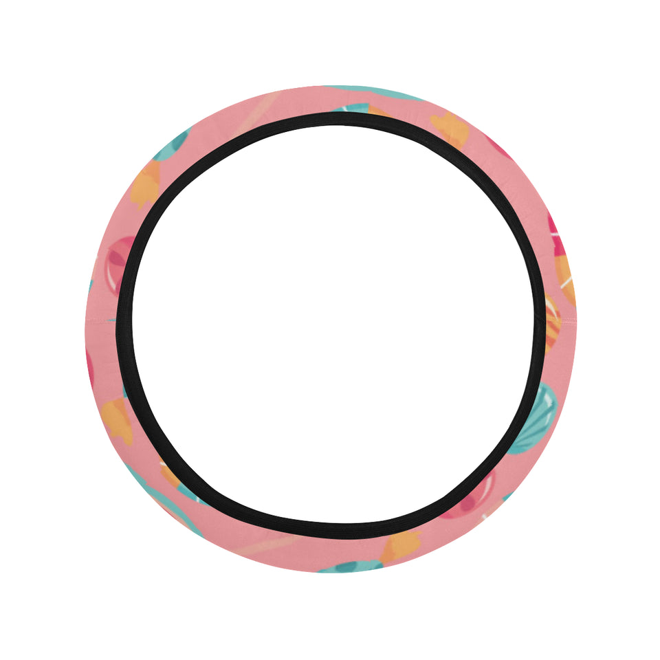 Colorful candy pattern Car Steering Wheel Cover