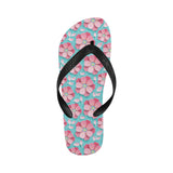 3D sakura cherry blossom pattern Unisex Flip Flops