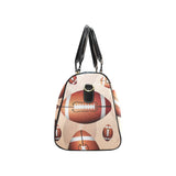 American football ball design pattern Travel Bag