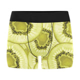 Sliced kiwi pattern Men's All Over Print Boxer Briefs Men's Underwear