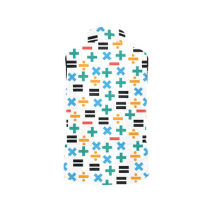 Math Pattern Print Design 05 Men's Padded Vest