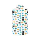 Math Pattern Print Design 05 Men's Padded Vest