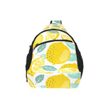 lemon design pattern All Over Print Chest Bag
