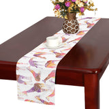 Giraffe Pattern Print Design 02 Table Runner