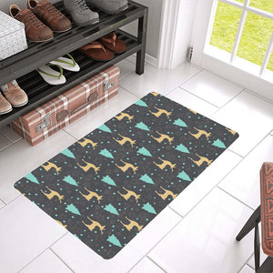 Deers star tree pattern Doormat