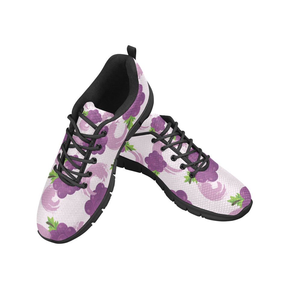 Cute Grape pattern Men's Sneaker Shoes