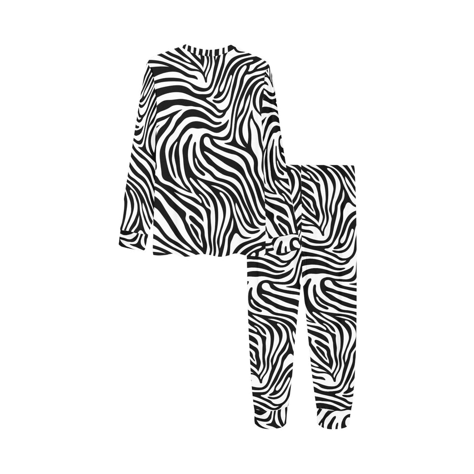 Zebra skin pattern Kids' Boys' Girls' All Over Print Pajama Set