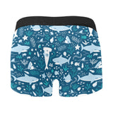 Cute shark pattern Men's All Over Print Boxer Briefs Men's Underwear