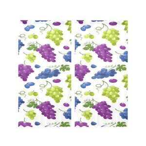 Grape pattern Gauze Curtain