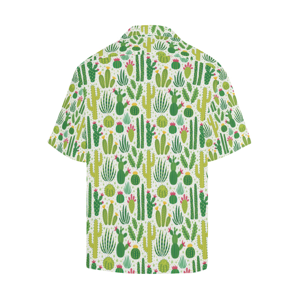 Cactus pattern copy Men's All Over Print Hawaiian Shirt