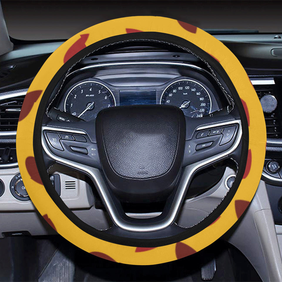 Passion fruit texture Car Steering Wheel Cover