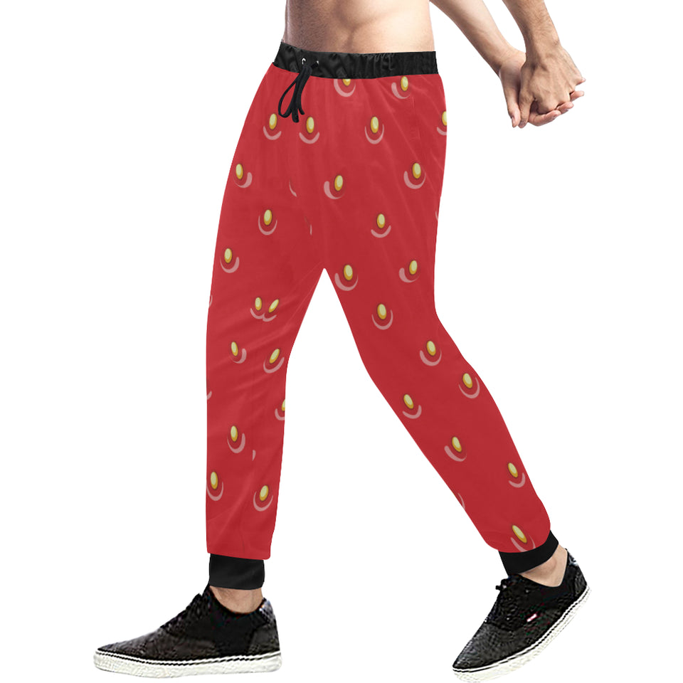 strawberry texture skin pattern Unisex Casual Sweatpants