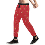 strawberry texture skin pattern Unisex Casual Sweatpants