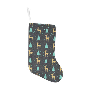 Deers star tree pattern Christmas Stocking