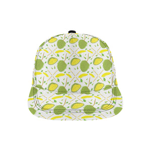 Durian pattern background All Over Print Snapback Cap