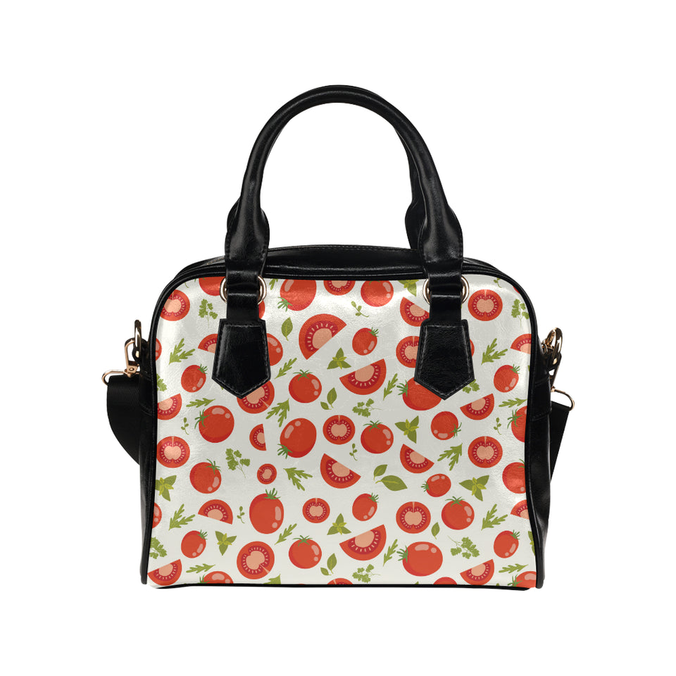 Tomato pattern Shoulder Handbag