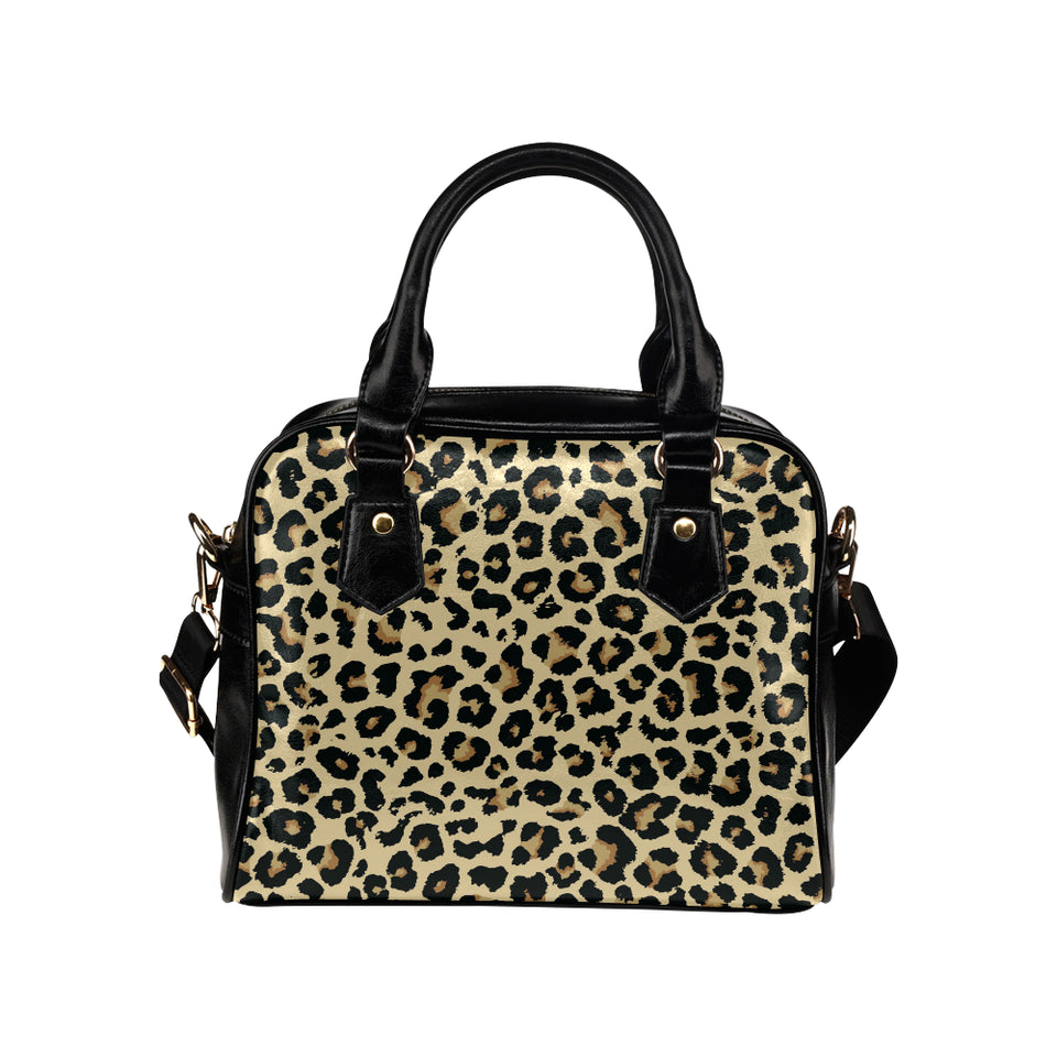 Leopard print design pattern Shoulder Handbag