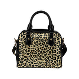 Leopard print design pattern Shoulder Handbag