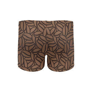 coffee bean pattern Men's Swimming Trunks