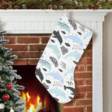 Cute dolphins Childish Style pattern Christmas Stocking