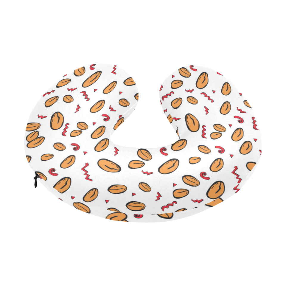 peanuts pattern background U-Shaped Travel Neck Pillow