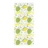 Durian pattern background Beach Towel