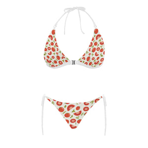 Tomato pattern Sexy Bikinis Two-Piece Swimsuits