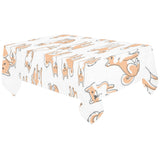 shiba inu dog pattern Tablecloth