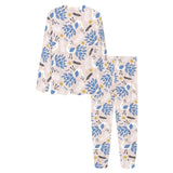 Cute peacock pattern Women's All Over Print Pajama Set