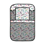 Surfboard Pattern Print Design 04 Car Seat Back Organizer