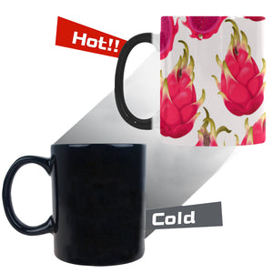 dragon fruits design pattern Morphing Mug Heat Changing Mug