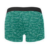 Math Pattern Print Design 01 Men's All Over Print Boxer Briefs Men's Underwear