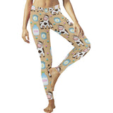Cow bottle of milk pattern Women's Legging Fulfilled In US