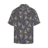 Gold ginkgo leaves Men's All Over Print Hawaiian Shirt