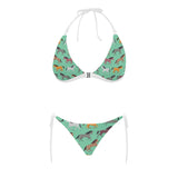 Colorful horses pattern Sexy Bikinis Two-Piece Swimsuits