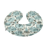 Dragonfly Butterfly Plants insect flower vintage s U-Shaped Travel Neck Pillow