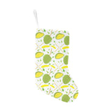 Durian pattern background Christmas Stocking