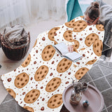 chocolate chip cookie pattern Blanket Robe with Sleeves